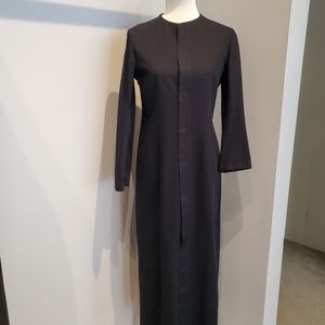 Yohji Yamamoto black cotton dress/jacket size M